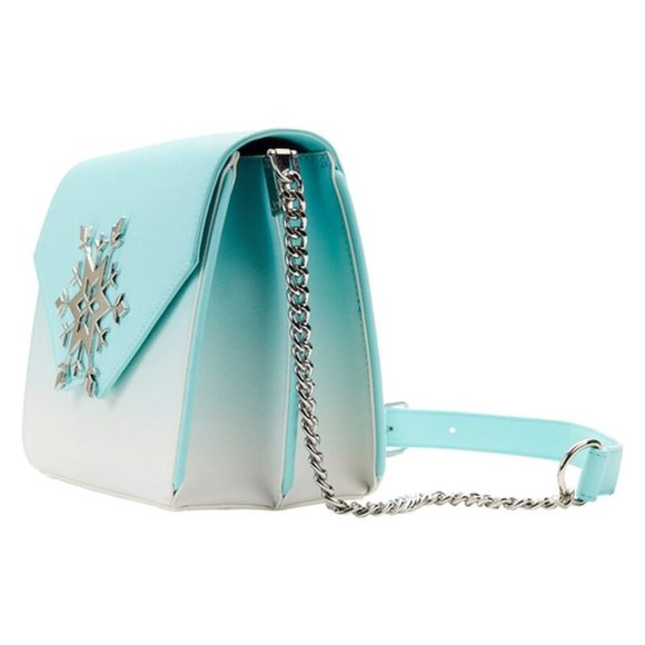 Exclusive - Elsa Snowflake Glitter Crossbody Bag main image 4